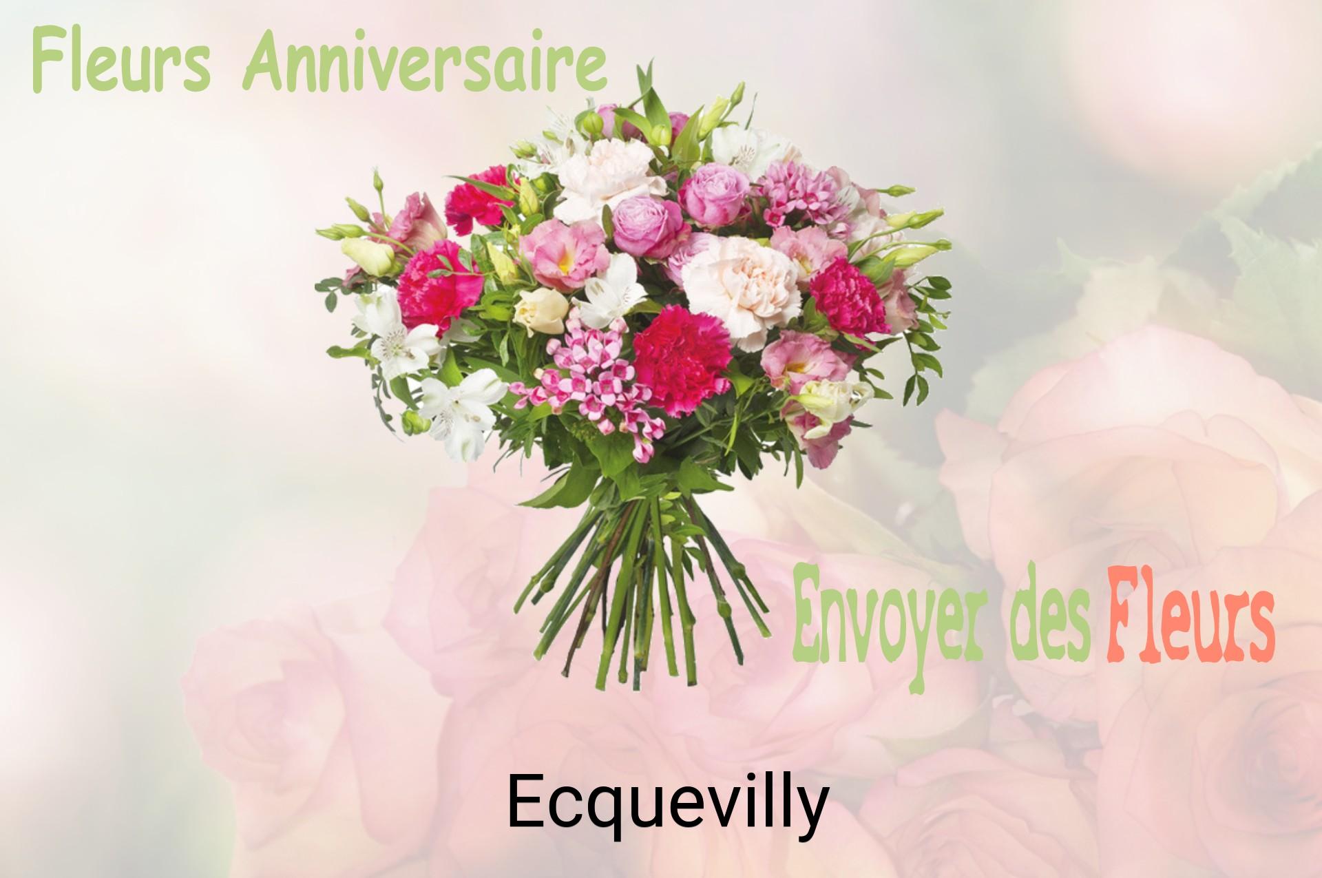 Bouquet de fleurs d’anniversaire livré à Ecquevilly